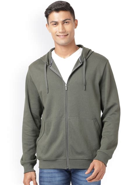 Buy Jockey Men Green Hooded Sweatshirt - Sweatshirts for Men 19940228 ...