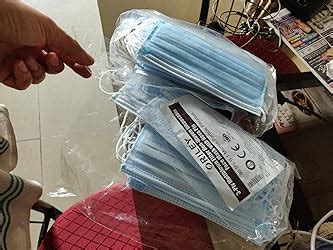 ORILEY ORMB25 3 Ply Surgical Face Mask with Meltblown Filter & Inbuilt ...