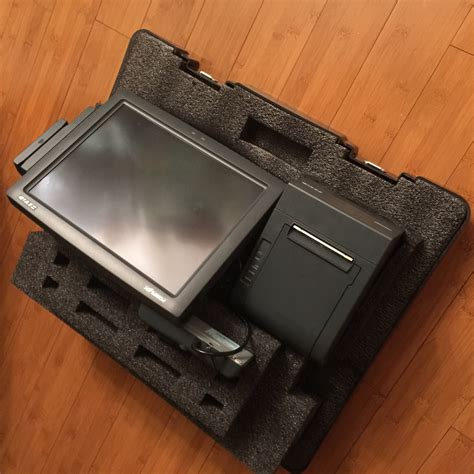 Completely Posiflex Ht 4000 Touch Terminal Pos System With Printer ...