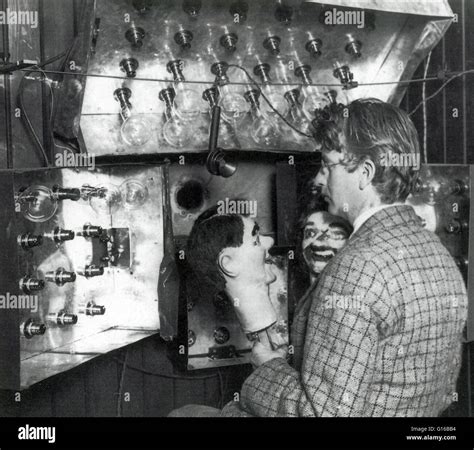 Captioned: "On January 27, 1926, John Logie Baird, a Scottish inventor, gave the first public ...