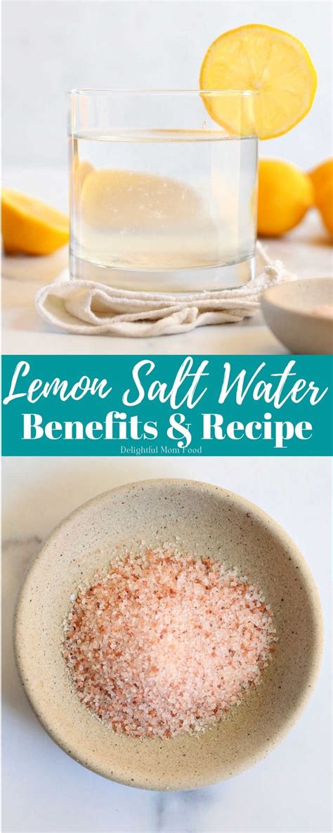 Lemon Salt Water (Benefits and Recipe)