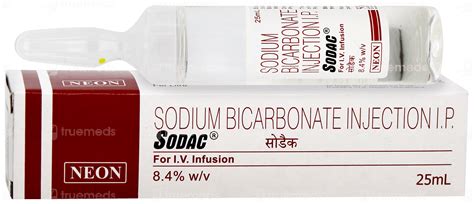 Sodac 8.4 % Injection 25 ML | Order Sodac 8.4 % Injection 25 ML Online ...