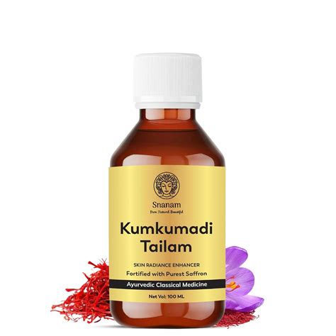 Snanam Kumkumadi Tailam Face Oil 100 ml – Moolveda Wellness