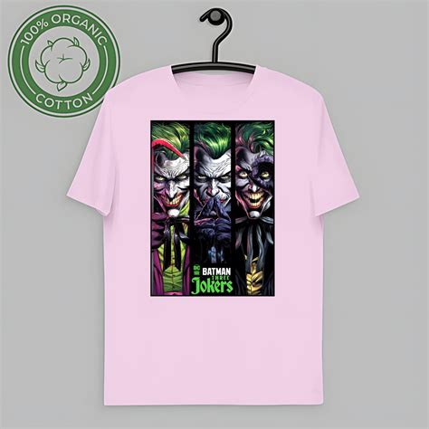 Joker T Shirt Batman Three Jokers Comic Shirt Graphic Tee S-XXXL ...