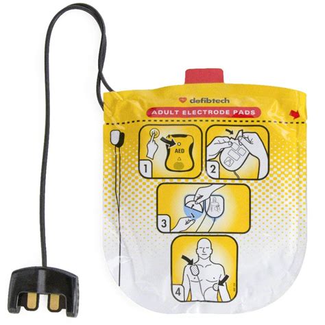 Defibtech VIEW Adult Defibrillation Pads - Purchase AEDs