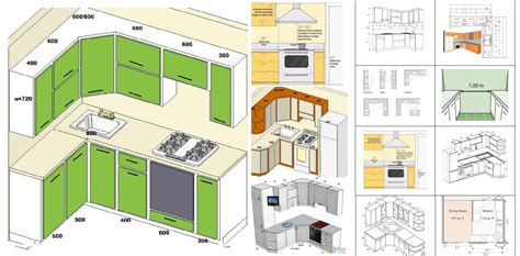 Kitchen Layout Dimensions 的图像结果