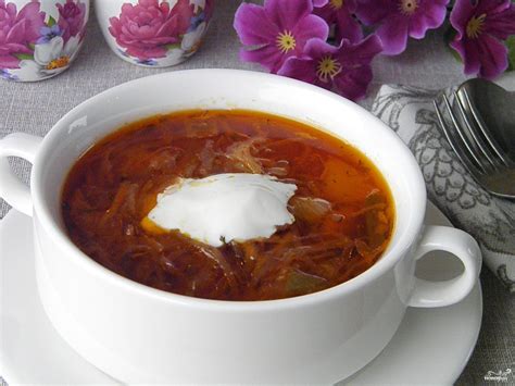 Борщ с кислой капустой - пошаговый рецепт с фото на Повар.ру