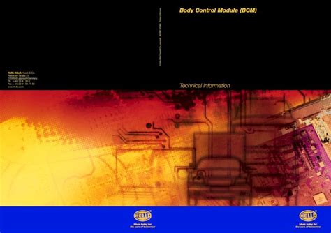 Image result for Hella Body Control Module VW MK6 Function