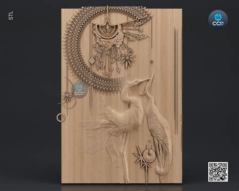 Wood Wall Art, Spirit STL Model, CNC Router Carving ArtCAM File, Wall ...