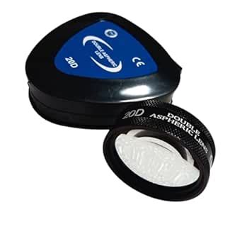20D Double Aspheric lens with Plastic protected case : Amazon.in ...