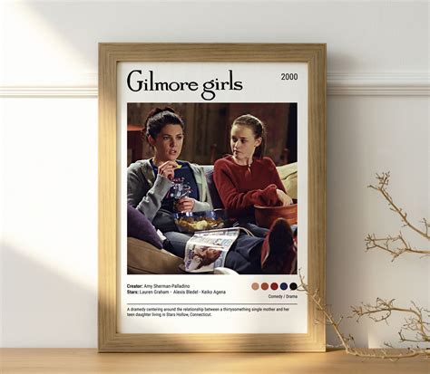Gilmore Girls 2000 TV Show Poster Print Gift - Etsy