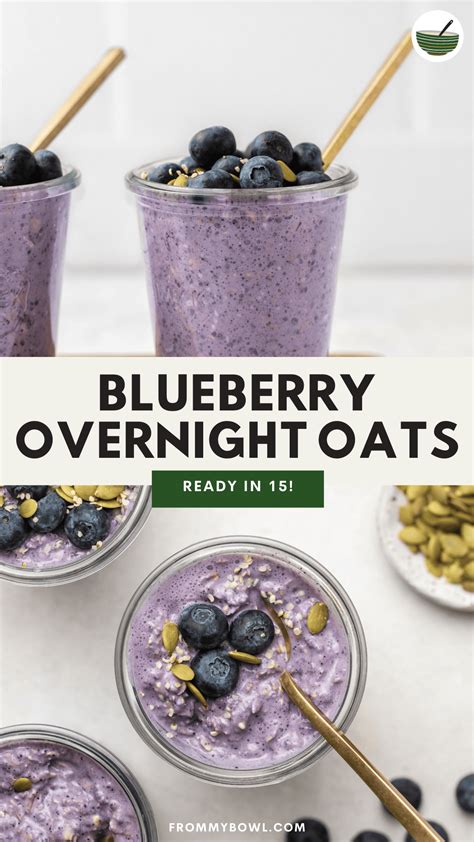 Blueberry Overnight Oats Recipe
