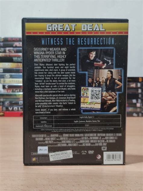 Image result for Alien Resurrection DVD