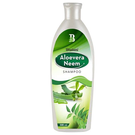 Buy Bhutani Aloe Vera neem shampoo, 100% natural and organic made with ...