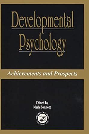 Buy Developmental Psychology: Achievements and Prospects Book Online at ...
