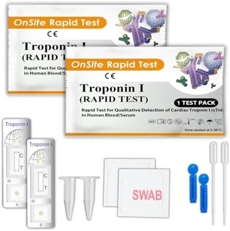 Troponin I Rapid Test Kit for Cardiac Screening/Detection in Blood ...