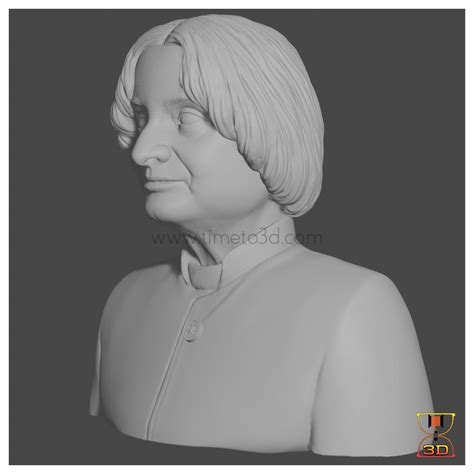 Dr. APJ Abdul Kalam - CAD Model Bust – Time To 3D