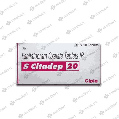 S CITADEP 20MG TABLET 10'S Price, Uses, Side Effects & Substitutes ...