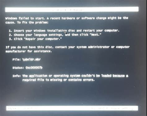 Image result for Windows Boot Manager Error