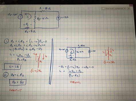 Image result for Mesh Current Different Current Direction