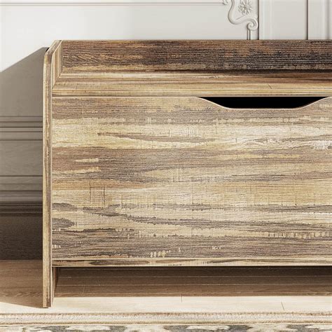 Buy IRONCK Storage Bench Cabinet, Lift Top Wooden Chest Toy Box ...