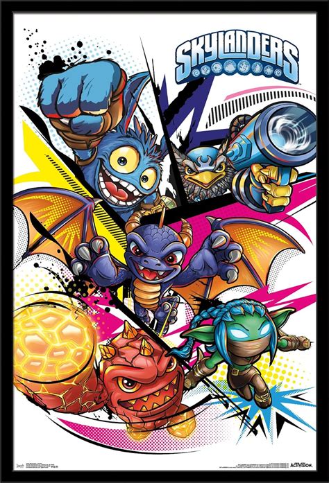 Buy Trends International Wall Poster Skylanders Graphic, 22.375 x 34 ...