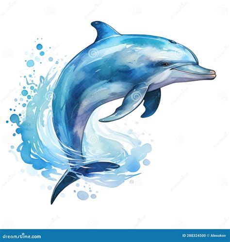 Dolphin Clipart. Dolphin Vector Clipart. Dolphin Isolated Clipart ...