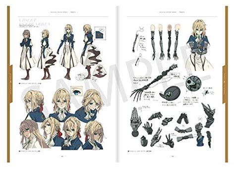 Violet Evergarden Official Design Works (Japanese Edition): Buy Online ...