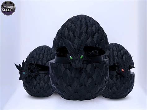 3D Printed Baby Dragon and Egg Dragon Egg Baby Dragon 3D Printed Gift ...