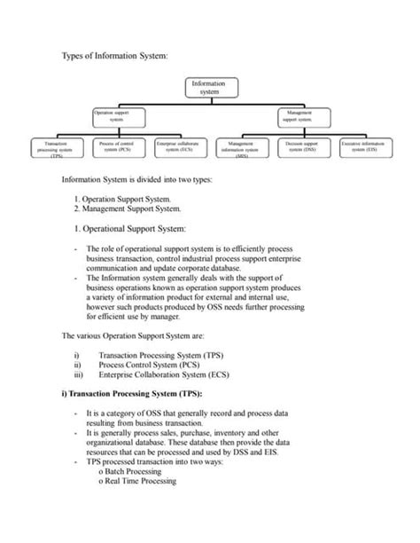 Types of Information System Chart 的图像结果