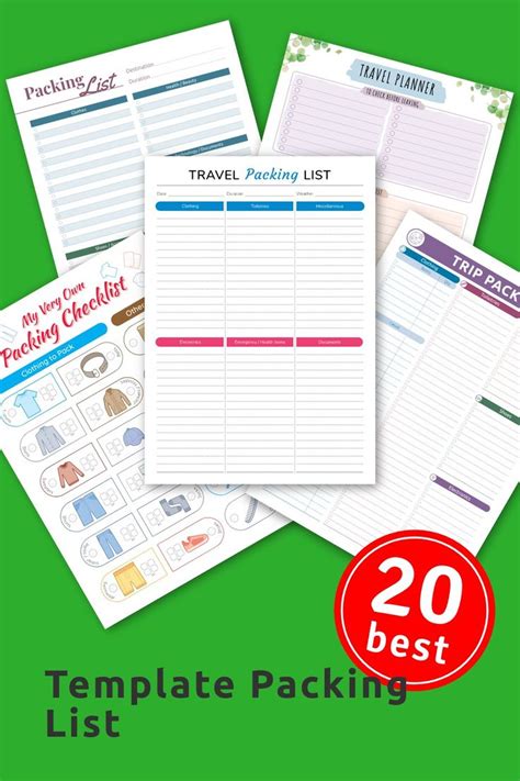 Packing List Sample 的图像结果