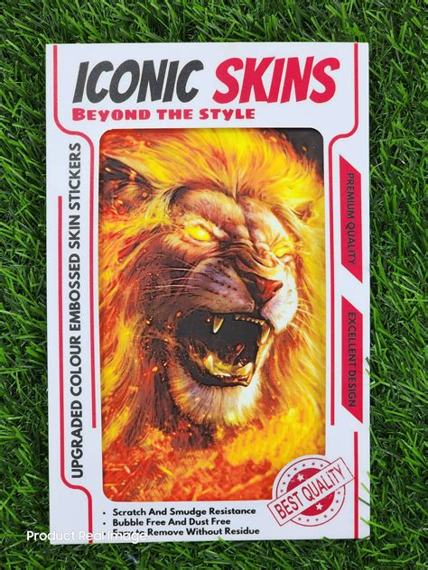 Roar with Pride: Lions Art Mobile Skin Collection – Iconic Skins