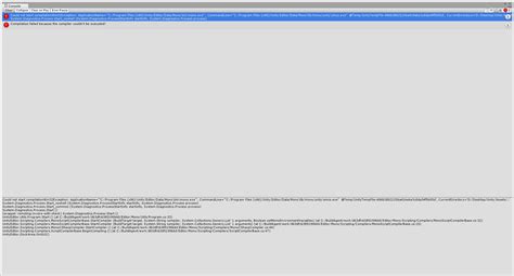 All Compiler Errors Must Be Fixed Unity 的图像结果