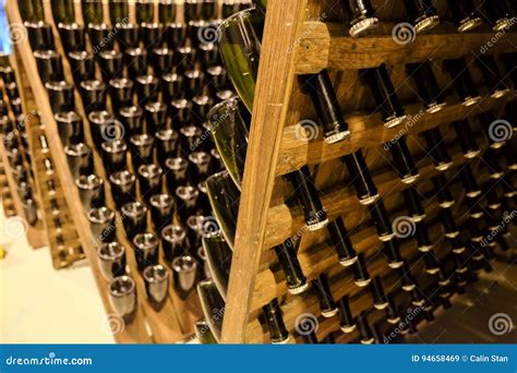 Traditional Method of Making Sparkling Wine Stock Image - Image of ...