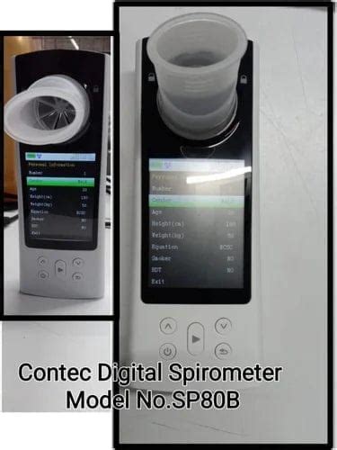 Portable Digital Spirometer CMS-SP80B – RAKSHAK STORE