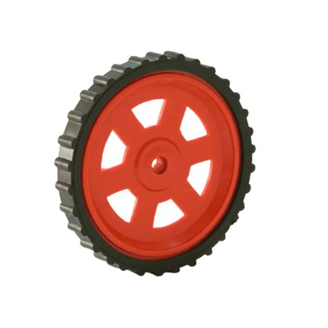 Buy Red BO Motor Wheel - Set of 4 | Robotics Science Project Online in ...