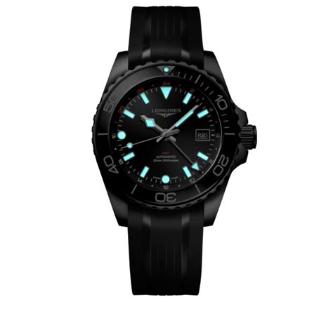 HYDROCONQUEST GMT Automatic, Stainless Steel And Ceramic Bezel, Sunray ...