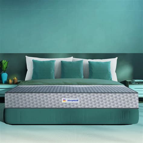 Sleepwell Ortho Pro Spring Mattress | Euro Top Finish | Triple-Zone ...