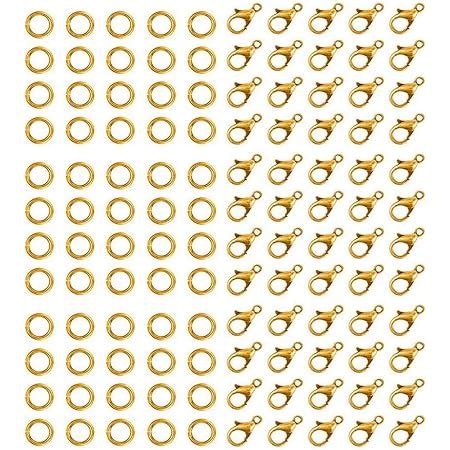 JL Lobster Clasp 50 Pcs, Fish Hooks, Jewellery Making Lobster Clasps ...