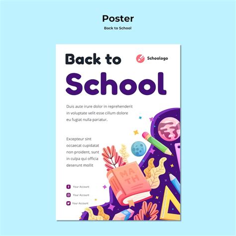 School poster templates Images - Free Download on Freepik