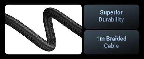 Zebronics Wattz 60CC3 Type-C to Type-C Braided Cable, PD 60W, Upto ...