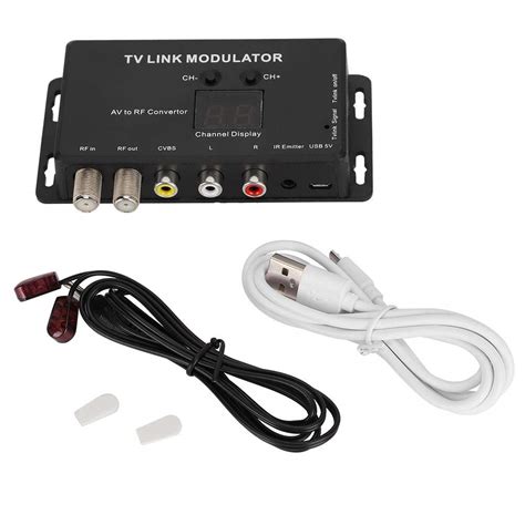 Buy TM70 UHF TV LINK Modulator AV to RF Converter IR Extender with ...