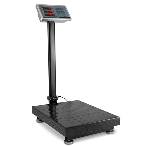 Houseables Industrial Scale, Platform Scale, 600 LB, Large, Weight Machine for Luggage, Shipping ...