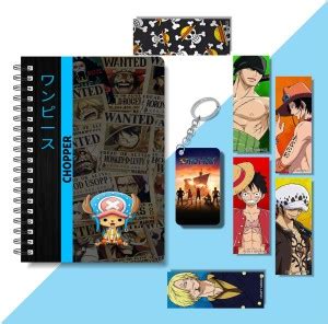 craft maniacs ONE PIECE DIARY & 6 FREEBIE BOOKMARKS & ONE KEYCHAIN A5 ...