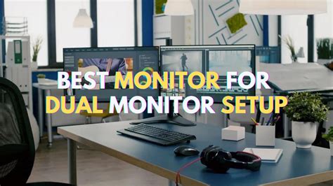 Image result for Dual 2.7 Monitor Setup