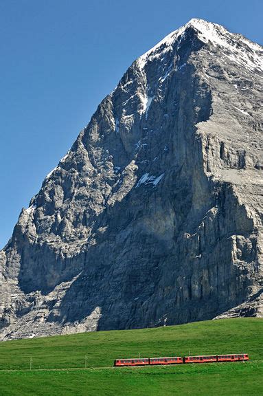 Face To Face With The Mystical Eiger Mountain In Switzerland