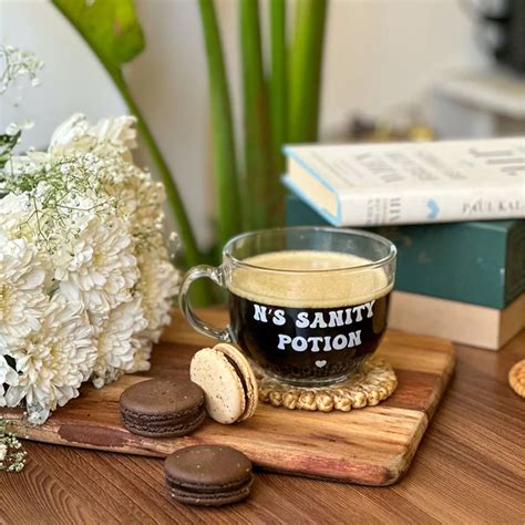 Shop Personalized Text Coffee Mugs Online - Custom Glass Mugs – The ...