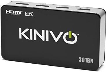 Buy Kinivo Premium 4K HDMI Switch/Splitter HDMI Switcher - Supports 4K ...