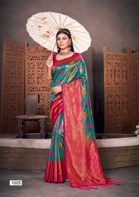Bunawat Rajhans Heavy Kanjivaram Silk Saree Collection