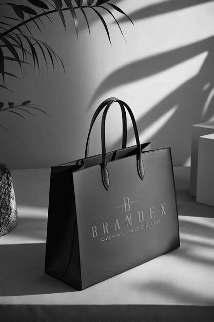 Luxury handbag mockup for premium branding display | Premium AI ...